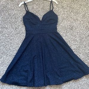 Blue Homecominbt dress